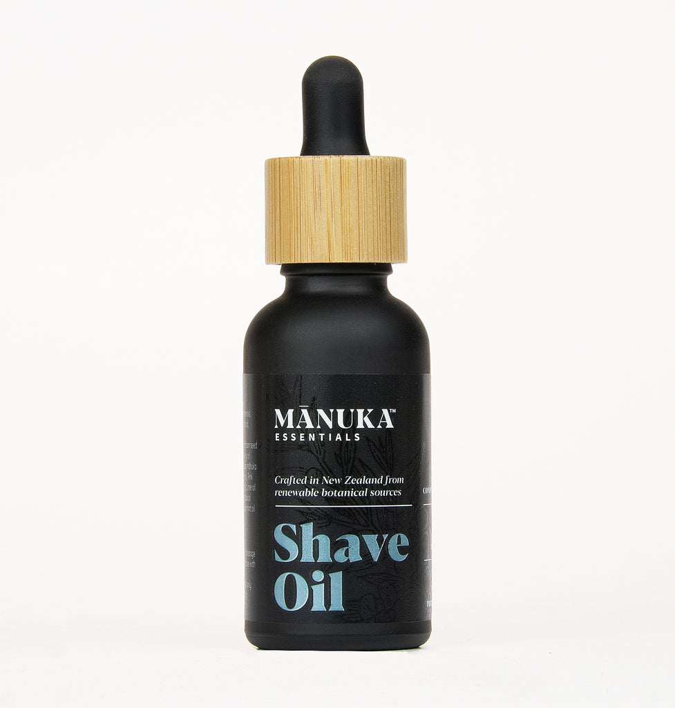 Manuka Essentials | Oil you can shave with.