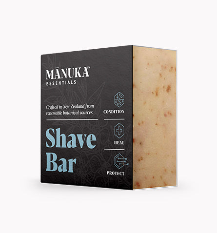 Manuka Essentials | Shave bar for your face & body.